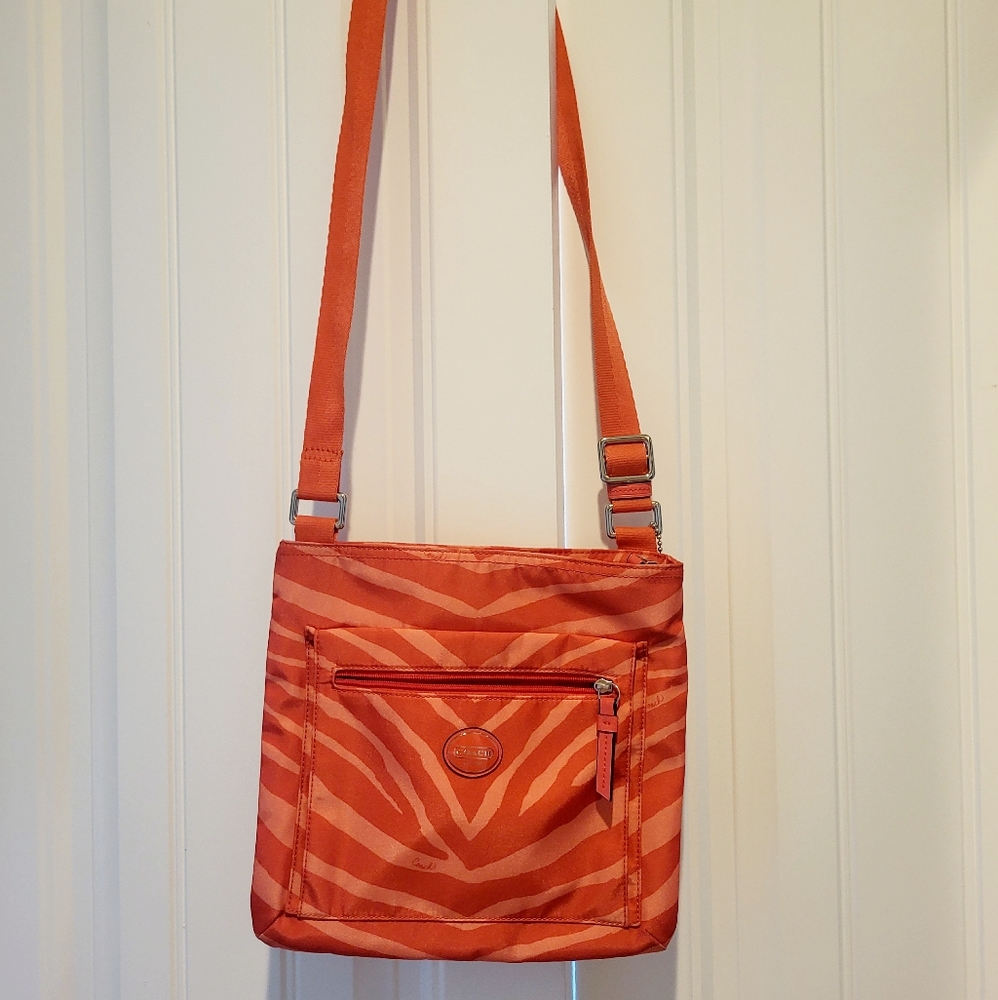 Coach Zebra Crossbody Bag NWOT
